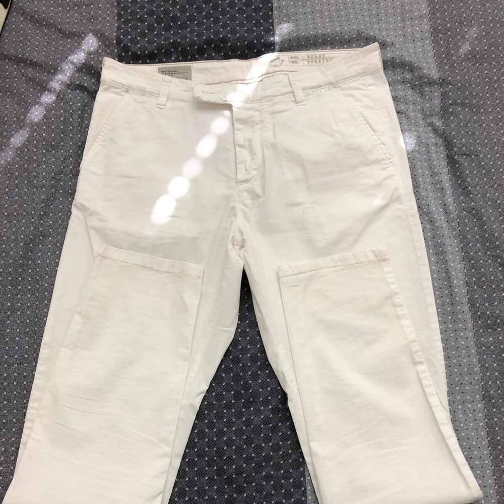 Gas Jeans White Chino Pants